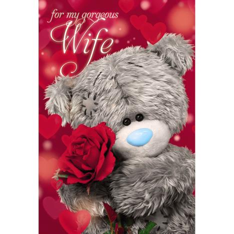 3D Holographic Wife Me to You Bear Valentines Day Card £4.25